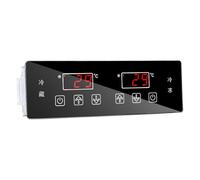 Denash Freezing Temperature Controller Doppia Sonda 220 V 10A 40 ℃ a 50 ℃ Per Frigoriferi, Sensore di Progettazione Che Saluta L'energia a Serre