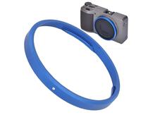 Denash Gr Iix Digital Camera Decoration Anello con Tappo in Lega di Alluminio Leggero, Fornisce la Guardia per le Lenti, Impedisce L'impatto e L'attrito, Aggiungere Colore e personalità (BLUE)