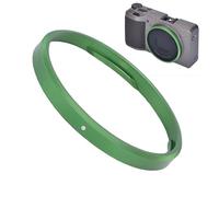 Denash Gr Iix Digital Camera Decoration Anello con Tappo in Lega di Alluminio Leggero, Fornisce la Guardia per le Lenti, Impedisce L'impatto e L'attrito, Aggiungere Colore e personalità (GREEN)