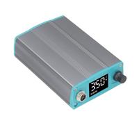 Denash Kit Stazione di Saldatura, Saldatore Digitale da 120 W con Display LCD Controllo della Temperatura PID, per la Produzione Industriale di Elettronica di Riparazione Fai da Te (Spina europea)