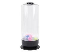 Denash Lampada di Gelatine a Torre a LED a 7 Colori, Gelatina Fatta, Motore Tranquillo, 3 velocità di Flusso D'acqua, Emozioni Rilassanti per Decorazioni per la Casa, Festa, Soggiorno, (B)