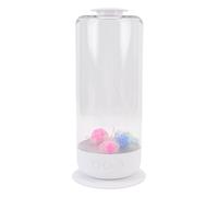 Denash Lampada di Gelatine a Torre a LED a 7 Colori, Gelatina Fatta, Motore Tranquillo, 3 velocità di Flusso D'acqua, Emozioni Rilassanti per Decorazioni per la Casa, Festa, Soggiorno, (A)