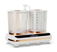 Denash Lavatrice per Biancheria Intima, Lavatrice Portatile con Centrifuga e Asciugatura a Doppia Tazza, da Viaggio con capacità di 2 Litri con Tubo di Scarico per Viagg