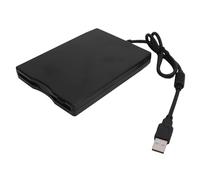 Denash Lettore Floppy Disk USB, unità Floppy Disk Esterna da 3,5 Pollici con Porta USB per Laptop PC, Non Richiede Alimentazione Esterna