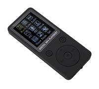 Denash Lettore Musicale MP3 MP4, Schermo HD da 1,8 Pollici Mini Lettore Audio Digitale HiFi Senza Perdita di Musica Portatile con Supporto per Cuffie Fino a 32 GB(Nero)