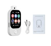 Denash Lettore Musicale MP3, Touchscreen da 2,01 Pollici con Fotocamera Integrata, Audio Hi Fi, Struttura in Metallo, Dispositivo Multimediale Portatile per Musica, Foto, Video (64GB)