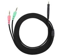 Denash Linea di Cuffie da Gioco a Filo, Cavo per Cuffie da Gioco per Sennheiser G4ME One/PC 373D/PC37X GSP350/500/600 con Caratteristiche Piccole e Leggere(Versione PC)