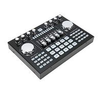 Denash Live Sound Card 5.0 Big - Rush Mixer Reduction for PC Black, Karaoke Broadcast (BLACK)