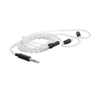 Denash Lo Scambio di Cavi per il Casco con Filo di Rame D'argento, qualità del Suono Senza Perdita, Adatto per IE500 Pro, Plug and Play