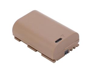 Denash LP E6 Lithium -ion -Sisbabachentabalbal Back Bay per Chambers R5 R6 Mark I DSLR, Potente Performance, Costruzione Lunga per Arruola per gli Appassionati di Fotografia