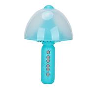 Denash Microfono di Classificazione Professionale Wireless Micro -karaoke per Festival più Feroce, Materiale ABS (BLUE)