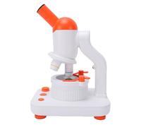 Denash Microscopio Biologico 40X-400X Microscopio Composto STEM con Oculare 10X Obiettivi 4X10X40X Doppie Luci a LED per Bambini Studenti Principianti