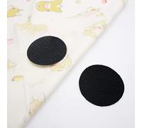 Denash Miglioramenti del Gancio di Gancio e Doppio Termine per 50 Pezzi per L'adesivo per Moquette, Forte responsabilità per il Divano e il Telaio del Telaio, Materiale in PVC, (BLACK)