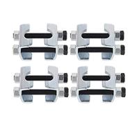 Denash Mini Compressore per Molle Elicoidali, Strumento di Regolazione degli Ammortizzatori a Lunga Durata 4 Pezzi per Auto