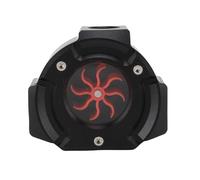 Denash Misuratore di Flusso 'acqua del Computer G1/4 8 Lame Compact PC Indicatore di Flusso di Flusso di Raffreddamento per L'acqua, Progettato con Eccellente POM e Lega di Alluminio