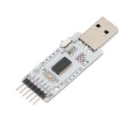 Denash Modulo Porta Seriale USB A A Ttl FT232RL, Prestazioni Stabili, velocità di Trasmissione 3 Mbps, Alimentazione 3,3 V 5 V, Indicatori LED, Funzione Bit Bang, Chip FT232R