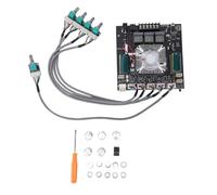 Denash Modulo Scheda Amplificatore di Potenza, Chip Subwoofer TDA7498E a 2.1 160Wx2 220W con Ingresso APP USB BT 5.0 AUX, per Altoparlanti Audio 3-8ohm