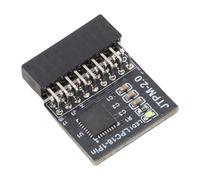 Denash Modulo TPM 2.0, Modulo TPM per Pin 18-1, Modulo di Sicurezza Crittografia per con Pitch da 2,0 Mm, DDR4 per la Scheda Madre della Piattaforma, Installazione Semplice