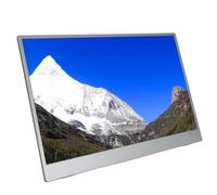 Denash Monitor Portatile da 15,6 Pollici, Touchscreen IPS HD 1080P Eye Care, Secondo Monitor Esterno Plug&Play con Staffa Pieghevole per PC Portatile