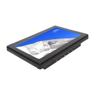 Denash Monitor Portatile, Monitor Touchscreen da 8 Pollici 100-240 V Tocco Capacitivo a 10 Punti Impermeabile per la Sicurezza (Spina UE 110-240 V)