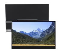 Denash Monitor Portatile Touchscreen da 15,6 Pollici, 144 Hz Tipo C 2,5 K IPS Display Portatile Touch Screen Sottile per Laptop OS X, Schermo di Proiezione