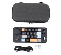 Denash Numero arabo: Tastiera Macro Meccanica LED RGB COMPACT CACCOLABILE CARMABILE, Tastiera Macro Meccanica, Controllo Joystick a Rulli a Manopola Che Commuta gli Effetti della Luce