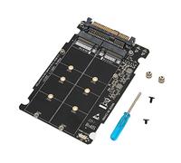 Denash NVME U.2 su Adattatore SSD COMBO Funzionamento Stabile 40 Gbit/s Tasso di Trasmissione per la Scheda Principale, Applicabile per B/M/B+M PCIE SSD, Materiale PCB