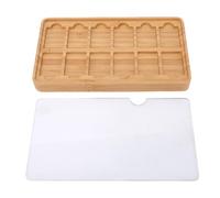 Denash Organizer per Carte da Gioco, Adatto per 2 OLED Illuminati, Custodia da 12 Slot con Legno Acrilico, Facile da Tenere, Modello Moderno Ed Elegante, Ottimo per le Vacanze