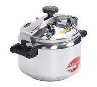 Denash Ottimo Alluminio resistente: Pentola Veloce con Costruzione Rotante e Aperta per Stufa a Gas 15 L di Vaso di Pressione Convenzionale per 10 Persone, Universali per Cucine a Gas