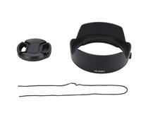 Denash Paraluce e Cappuccio per Fotocamera Adatti per Paraluce RF50mm 1.8 ES 65BII, Blocca la Luce Diffusa, Riduce il Riflesso della Lente, Antiriflesso Opaco, Resistente Agli Urti