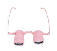 Denash Pesca di Bicchieri Binoculari 10x Binocoli di Ingrandimento HD per Birdwatching con Lenti Ottiche Personalizzate e Leggero, Realizzati con Lenti Ottiche, Focus Individuale per (PINK)