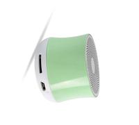 Denash Piccolo Altoparlante, Altoparlante Compatto, in Memoria di qualità di Archiviazione per il Tavolo e il Telefono Utilizza la quantità Rossa di ABS: 1 (GREEN)