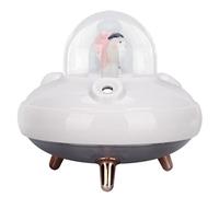 Denash Prezzi Doppi Ugelli Doppi 400 Ml di Letame Fresco più Piccolo per il Ferro da Ufficio per Bambini, USB -Desk -Desk Humidifier Air Facity Forniture (WHITE)