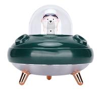 Denash Prezzi Doppi Ugelli Doppi 400 Ml di Letame Fresco più Piccolo per il Ferro da Ufficio per Bambini, USB -Desk -Desk Humidifier Air Facity Forniture (GREEN)