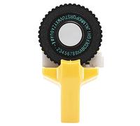Denash Produttore di Retin da Autoadesivo in Plastica Autoadesivo 3D -Produttore di Etichette, Nastro Operativo Semplice da 9 Mm per Indicizzazione, Blu Rosa/superficiale (YELLOW)