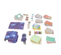 Denash PU BUNTES 11 Accessori per Fotocamere -Bündel Kit con Prodotti Diversi e Buono per Famiglie e Amici, Star PU Materiale