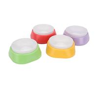 Denash Pulsante di Registrazione Vocale Clear Sound Pet Training Buzzer per Addestramento Interattivo per Cani, Materiale ABS Durevole Impostato per i Bambini Che Apprendono