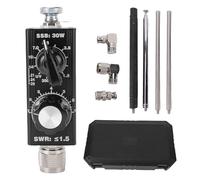 Denash QRP a Onde Corte, Radio VHF UHF Portatile con Frequenza Regolabile 1,8 MHz-30 MHz, per Uso Interno Ed Esterno