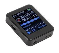 Denash Registratore Attivato Dalla Voce Controllata Dal Tempo HD con Lettore MP3 per la Trascrizione e la Dettatura delle Interviste (64GB)