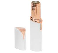 Denash Rifinitore per del Viso, Rasoio Elettrico per il Viso da Donna, Mini Rasoio di Ricarica USB a Forma di Rossetto, Epilatore Portatile per Ritocchi da Viaggio (Ricarica UBS bianca)