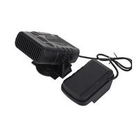 Denash Riscaldatore Portatile, Adatto per Batteria Dayi Serie A3, Rotazione a 360 Gradi, Piccolo Riscaldatore Soffiante con Doppia Impostazione della Temperatura USB 2, Cavo 60 Cm,