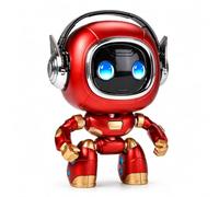 Denash Robot AI Interattivo, Robot per Chat Multilingue con Controllo | Compagno AI, Occhi LED, Riconoscimento Vocale, Assistente All'apprendimento, Regalo per il Desktop per il Lavoro e lo Studio