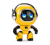 Denash Robot AI Interattivo, Robot per Chat Multilingue con Controllo | Compagno AI, Occhi LED, Riconoscimento Vocale, Assistente All'apprendimento, Regalo per il Desktop per il Lavoro e lo Studio