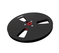 Denash Robusto Alluminio 1/4 7 Pollici di Lega a Nastro Vuoto per la Registrazione del Suono Universale per Bobina Sulla Bobina (BLACK)