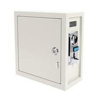 Denash Scatola di Controllo Timer a Gettoni con Riconoscimento | Scatola Timer Digitale per Monete, Rilevamento del Tipo di 6 Monete, Controllo del Tempo Regolabile, Alloggiamento in