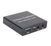 Denash Scheda di Acquisizione Video 4K con Out, Supporting, OS X Systems for Streaming Game, Education, Live Presentation