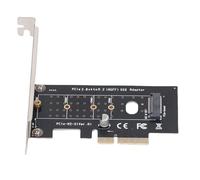 Denash Scheda di Riser da PCIE a NGFF 32GBPS Adattatore SSD PCIE NVME per T Key M Tasto BM Key 2230 2242 2260 2280 22110 Disk a Stato Solido, con Protocollo NVME e Slot M.2