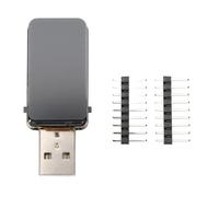 Denash Scheda di Sviluppo ESP32 S3, Display LCD da 1,47 Pollici, Interfaccia USB A, Scheda Microcontroller Wi-Fi BLE 5 2.4G con Elaborazione Potente, connettività Versatile e Luce RGB