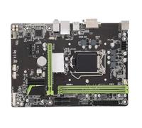 Denash Scheda Madre da Gioco, Scheda Madre per Computer Desktop Micro ATX Adatta per LGA 1151 DDR4 2133 MHz 32 GB, Uscite DVI VGA, Slot PCI-E X16 X1, Batteria CR2032 Integrata