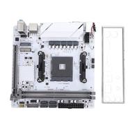 Denash Scheda Madre ITX, Supporto CPU Ryzen AM4 Dual Channel DDR4 64GB M.2 NVME PCIe 3.0 con Interfaccia Multimediale HD e VGA, per Gaming Design Work Home Entertainment